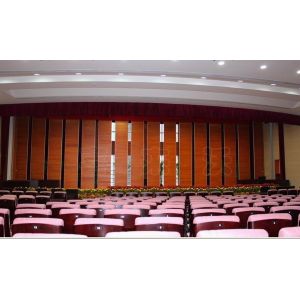 Good Sound Insulation Office Sliding Partition Walls , Aluminium Frame Movable