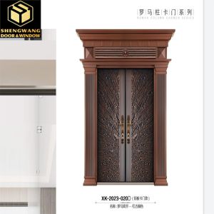 Hotel Aluminum Entrance Door With Scratch Resistant Aesthetics And Aluminum