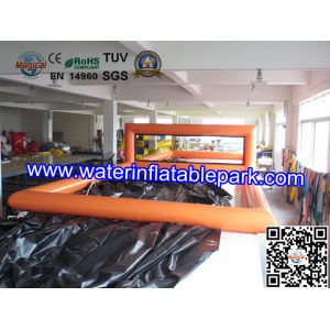 Waterproof Indoor Inflatable Bouncy Volleyball Court Rental / Inflatable Pool