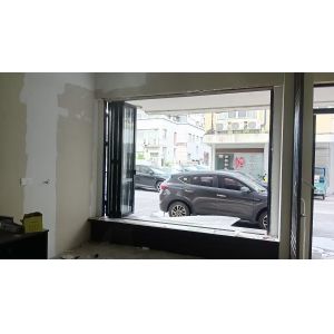 Quality folding window aluminum balcony vertucal for sale