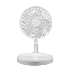 Customized Rechargeable Stand Fan Remote Control Mute Timing Retractable Folding