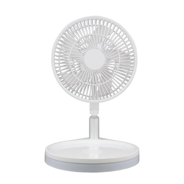 Customized Rechargeable Stand Fan Remote Control Mute Timing Retractable Folding
