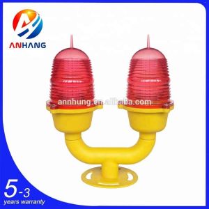 China FAA LED Double Aviation Obstruction Light , Aircraft Warning Lights For Buildings on sale