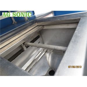 Automatic Ultrasonic Engine Cleaner Multiple Tanks Jet Spray Rotating Basket