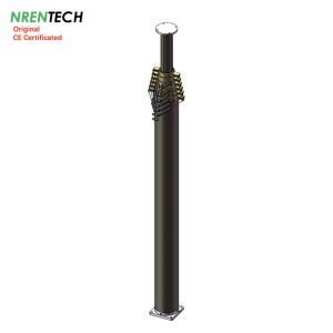 15m mobile telescopic mast-aluminum materials-pneumatic mast-300kg payloads-