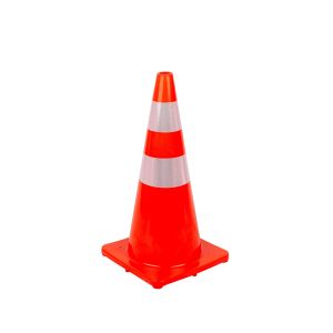 28" Brazil Popular Highway Safety Road Cone PVC Working Safety Cone Barrier