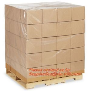 LDPE Bin lliners Gaylord Liners Pallet Top Covers, 4 Mil Clear Pallet Covers,