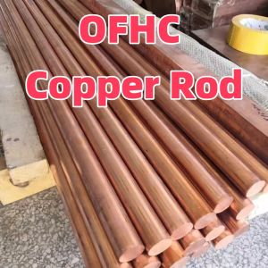 99.9% Pure Copper Material: C1100 Red Copper Bar OD 120mm For Electrical