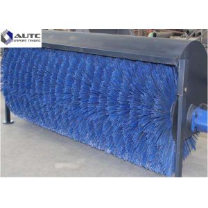 300*80mm PP with Steel Ring Wafer Brush Street Road Snow Cleaning Brush Rotary