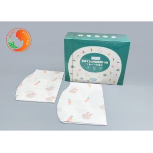 Discreet Disposable Custom Disposable Bibs Sterile Easy Removal With Catch