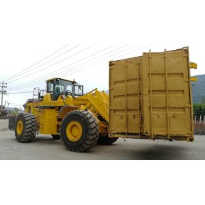 Container Rotating Unloader using for Loose material quick loading and unloading