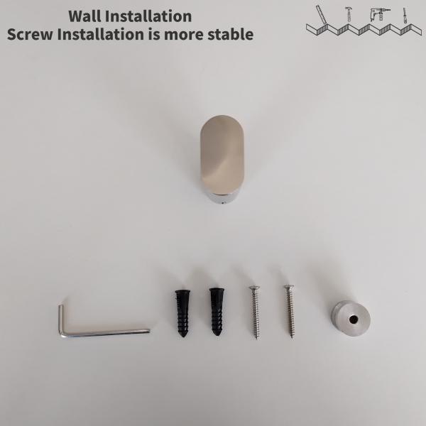 25*45*45mm Delicate Bathroom Robe Hooks For Hanging Coat