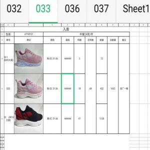 Ladies 3style Flyknit Sport Shoes multicolor Casual And Fashion Red color Large