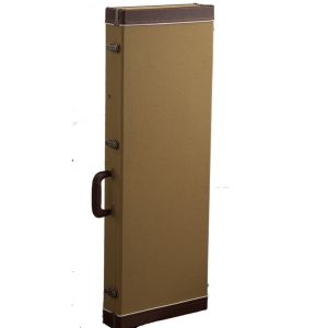 Plywood Bass Guitar Hard Case Tweed Foam + Plush Linner