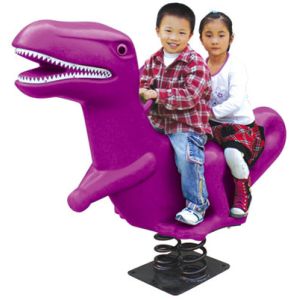 environment friendly outdoor play items children rocking horse with spring