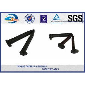 Custom Large Nail Railroad Track Spikes With Zinc Alloy Surface 16x16xL