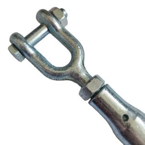Electric Galvanized Closed Body Turnbuckle Din1478 with Polished Surface