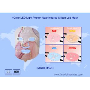 China Wrinkle Removal LED Infared Face Mask With 38-42C Temperature on sale