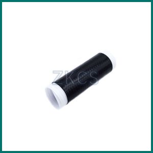 Black / Grey Waterproof Silicone Coaxial Cold Shrink Telecom Connector