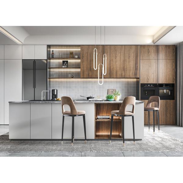 Buy Foshan Factory Matt White Kitchen Cabinet Customized at wholesale prices