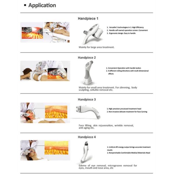 1MHZ To 5MHz V9 Vacuum Cavitation Machine Skin Tightening Face Body