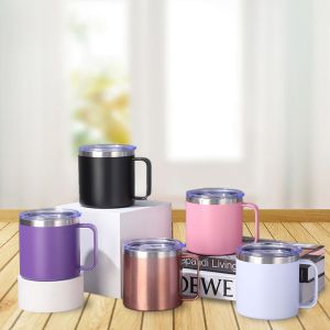 14 oz coffee insulated mug with Slider Lid