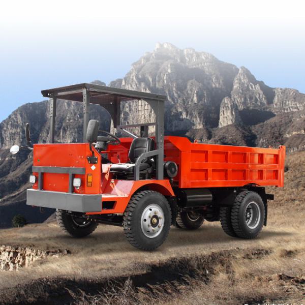 Buy 1-5 Ton Loading Capacity Underground Dump Truck Front Wheel Drive at wholesale prices