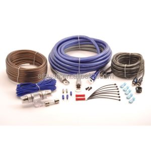 Quality Low Voltage Car Audio System Wiring Kit with Customizable Cable Color Options PVC / Soft PVC Jacket for sale