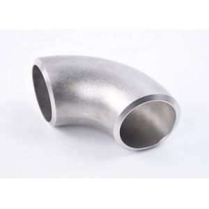 SS316 Polish 6 Inch ANSI B16.9 Pipe Fittings Elbows