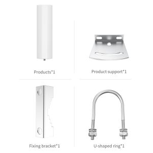 Lightweight 14dBi Gain Long Range Dual Band 120 Degrees WiFi 2.4-2.5GHz Sector