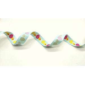 Fancy Patterned Satin Ribbon , Eco Friendly Personalized Award Ribbons