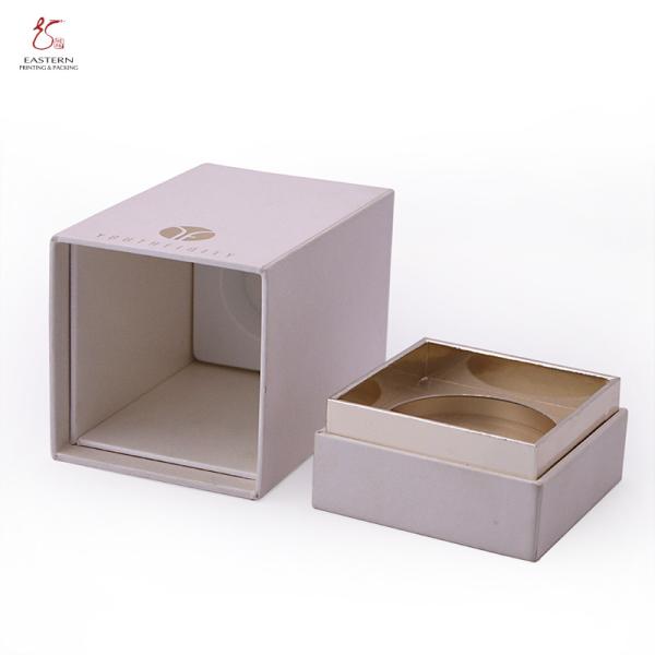 15cm Length Gold Insert Paper Gift Box 2mm Candle Packaging