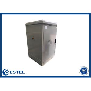 Galvanized Steel IP55 20U Outdoor Electrical Cabinet 720x720x1300mm