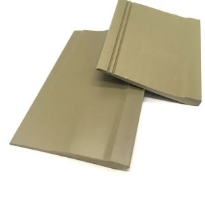EPDM Rubber Baseboard PVC Skirting Trim Molding Scratch Resistant and Easy to