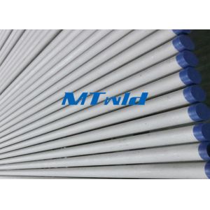 S32750 F53 1.4410 Stainless Steel Welded Pipe , Heat Exchanger Tubes Annealed &