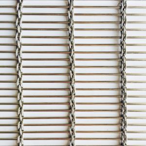 Customizable Architectural Woven Wire Mesh / Stainless Steel Woven Wire Mesh for