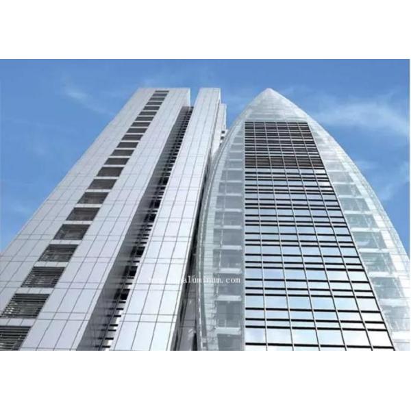 1600*4500mm Aluminium Solid Panel , SGS Aluminium Composite Cladding Panels