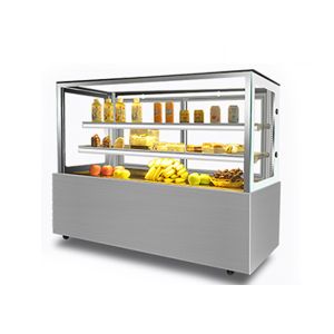 Single Temperature Upright Cake Chiller Commercial Bakery Showcase Counter