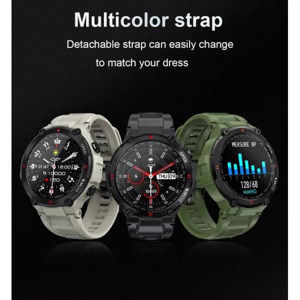 Mutiple Sports IP67 Waterproof Pressure Oxgen Tracking Suit for People K2 Sports Smartwatch