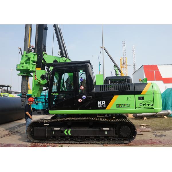 Drilling Depth 32m Rotary Hydraulic Pile Driving Machinery Drilling Diameter