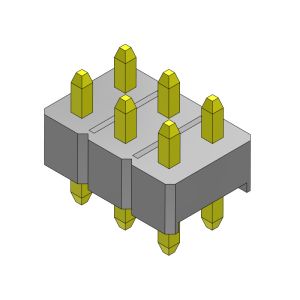 Pin Header Connector 2.54mm Dual Row DIP TYPE 2*2PIN To 2*40PIN H=2.54MM