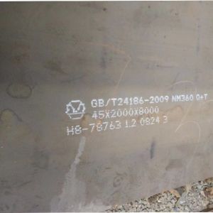 1000-12000mm Abrasion Resistant Steel Plate Quenched Heat Treatment
