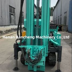 Rubber Tracks Type Mining Small Hydraulic Pile Driver Crawler Down The Hole