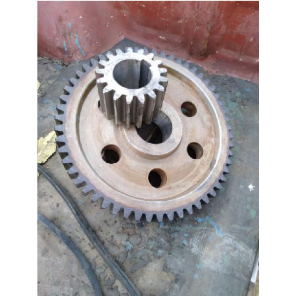 Customized 42CrMo Alloy Steel Hardened Gear Pinion Ball Mill