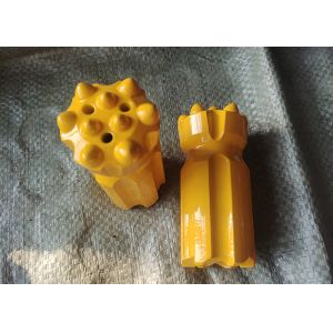 T38 Thread Retract Button Bit with 6 Flushing Holes and Long Lasting Performance for Quarry/Mining/Tunneling