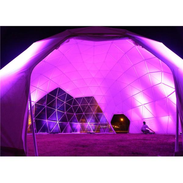 Small Half Sphere Party Banquet Marquee Tent 50 People Wind Resistant