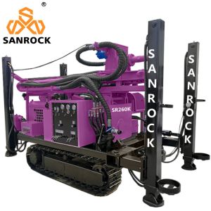 China Hydraulic Water Well Drilling Rig Equipment with 3900*1850*2350mm Size on sale