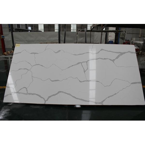 Buy Durable Fire Proof Calacatta Quartz Countertops With Polished Surface Finished at wholesale prices