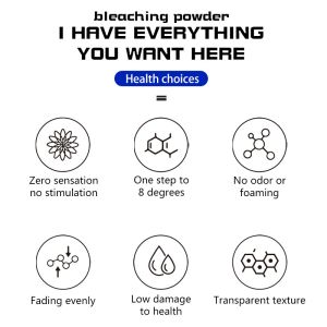 Gentle Hair Bleach-Optimal Developer Blend, Chemically Treated Hair Friendly,