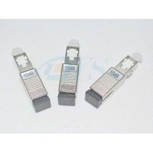 High Precision Fiber Optic Attenuator 10db Metal Type SC For Fiber Optic Test
